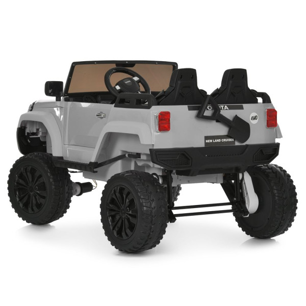 Дитячий електромобіль джип M 6296EBLR–11 4×45W 24V7AH сірий