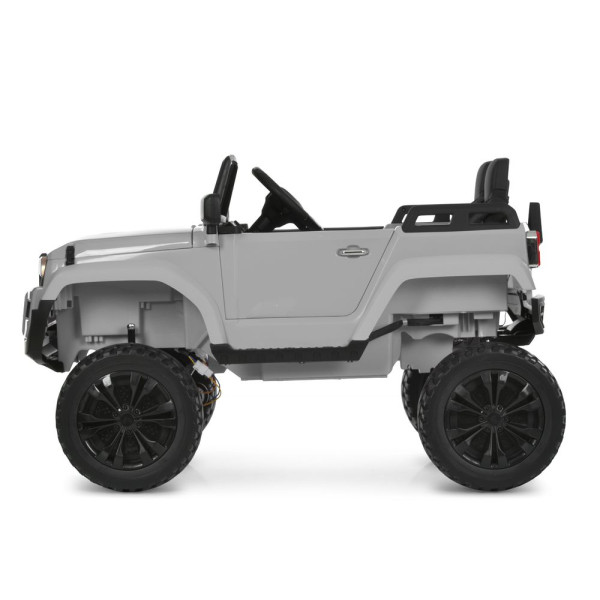 Дитячий електромобіль джип M 6296EBLR–11 4×45W 24V7AH сірий