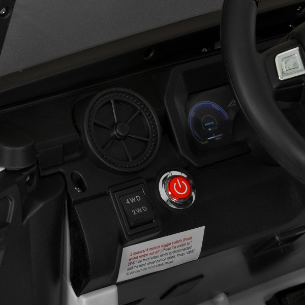 Дитячий електромобіль джип M 6296EBLR–11 4×45W 24V7AH сірий