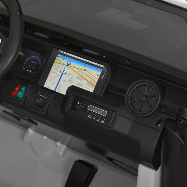 Дитячий електромобіль джип M 6296EBLR–11 4×45W 24V7AH сірий