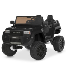 Дитячий електромобіль джип M 6296EBLR–2(24V) 4×45W 24V7AH чорний