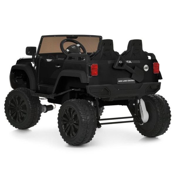 Дитячий електромобіль джип M 6296EBLR–2(24V) 4×45W 24V7AH чорний