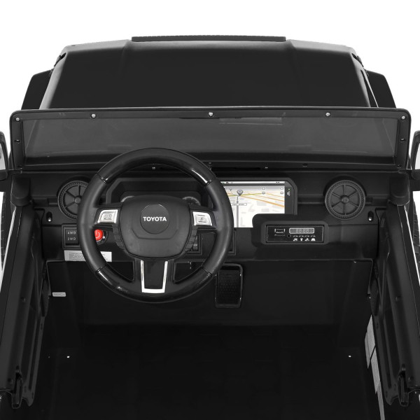 Дитячий електромобіль джип M 6296EBLR–2(24V) 4×45W 24V7AH чорний