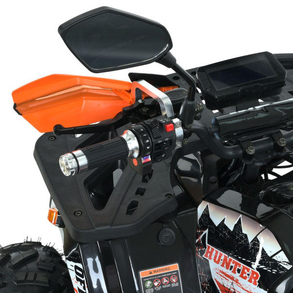 Дитячий квадроцикл електро HB–EATV1450H–7(MP3) 1450W 60V/20Ah оранжевий