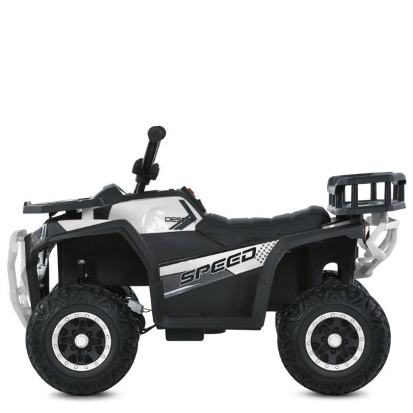 Дитячий квадроцикл електро M 6127EBLR–1 4×25W 24V4,5AH білий