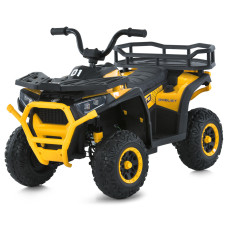 Дитячий квадроцикл електро M 6127EBLR–6 4×25W 24V4,5AH жовтий