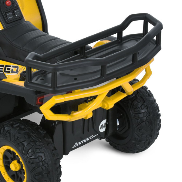 Дитячий квадроцикл електро M 6127EBLR–6 4×25W 24V4,5AH жовтий