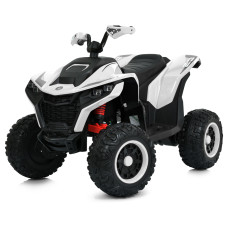 Дитячий квадроцикл електро M 6128EBLR–1(24V) 4×75W 24V7AH білий
