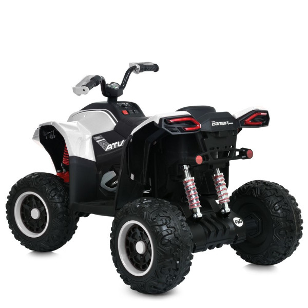 Дитячий квадроцикл електро M 6128EBLR–1(24V) 4×75W 24V7AH білий