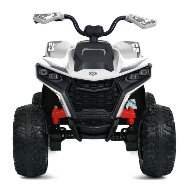 Дитячий квадроцикл електро M 6128EBLR–1(24V) 4×75W 24V7AH білий
