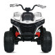 Дитячий квадроцикл електро M 6128EBLR–1(24V) 4×75W 24V7AH білий
