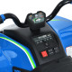 Дитячий квадроцикл електро M 6128EBLR–4 4×75W 24V7AH голубий