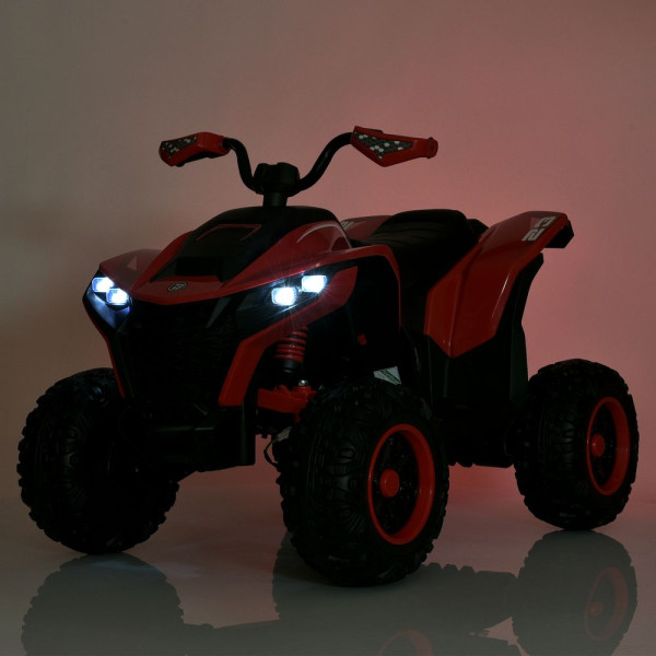 Дитячий квадроцикл електро M 6128EBLR–8 4×75W 24V7AH рожевий