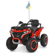 Дитячий квадроцикл електро M 6272EBLR–3(24V) 2×45W 24V8AH червоний