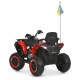 Дитячий квадроцикл електро M 6272EBLR–3(24V) 2×45W 24V8AH червоний