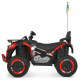 Дитячий квадроцикл електро M 6272EBLR–3(24V) 2×45W 24V8AH червоний