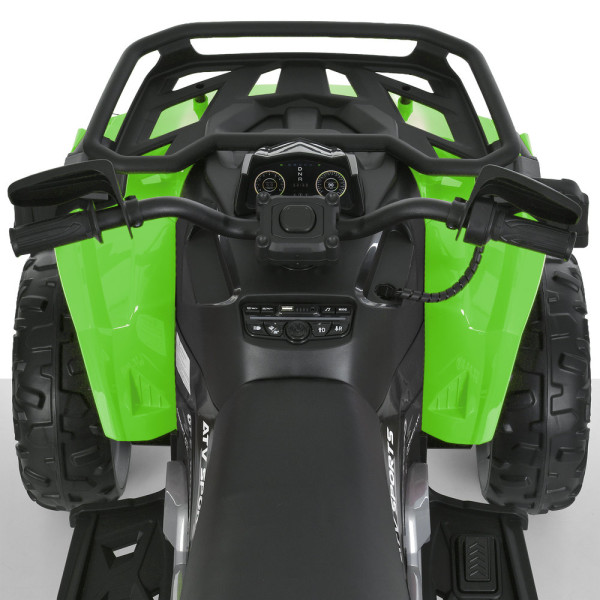 Дитячий квадроцикл електро M 6272EBLR–5 2×45W 24V8AH зелений