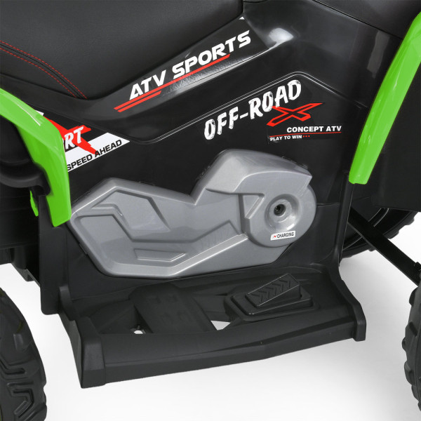Дитячий квадроцикл електро M 6272EBLR–5 2×45W 24V8AH зелений